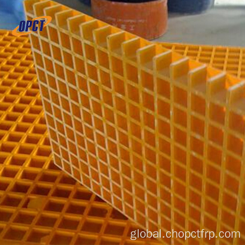 Fiberglass Grating Plastic fiberglass floor grating , frp trench grating drain grating Factory